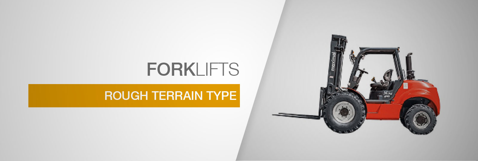 Forklift Rough Terrain Type