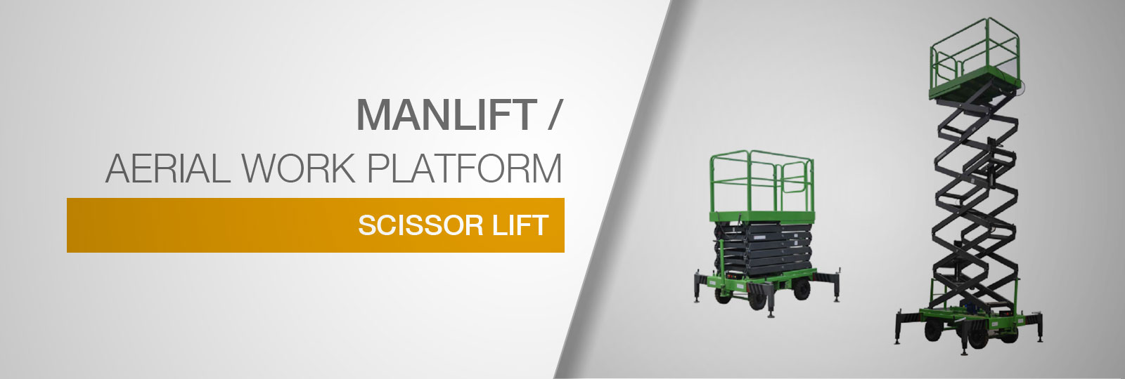 Manlift Aerial Work Platform Scissor Lift