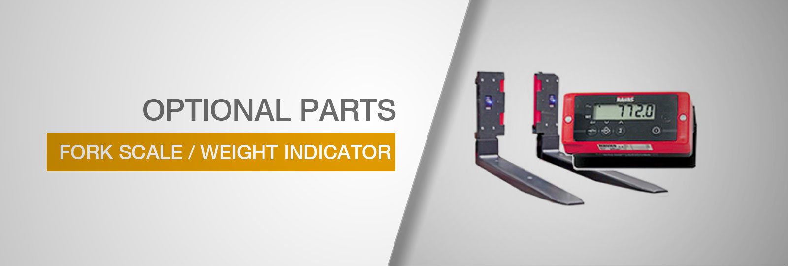 ForkLift Attachment Fork Scale Weight Indicator