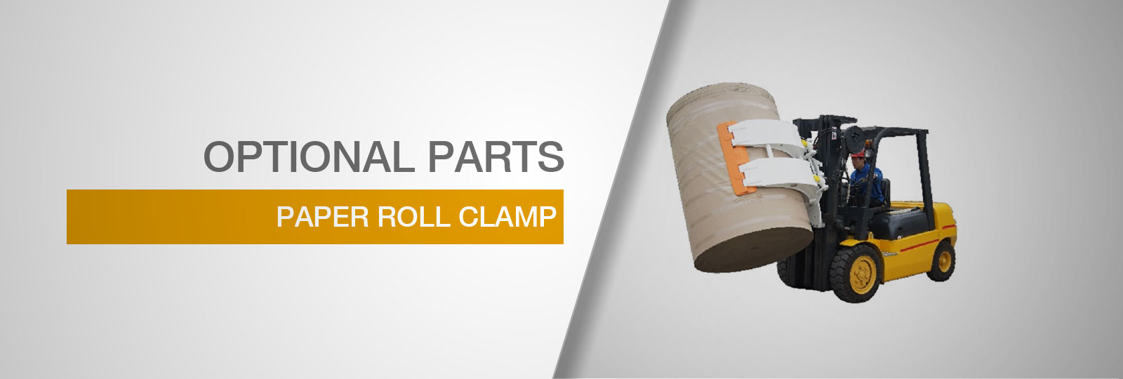 ForkLift Attachment Paper Roll Clamp