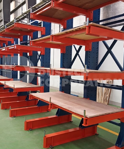 Cantilever Rack Steel Racks for an electric company in Carmona, Cavite