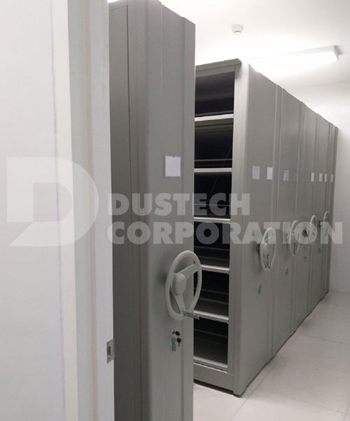 File Compactor / Mobile Shelving System for a Researching Agency in Science City of Muñoz, Nueva Ecija
