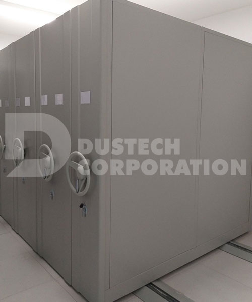 File Compactor / Mobile Shelving System for a Researching Agency in Science City of Muñoz, Nueva Ecija