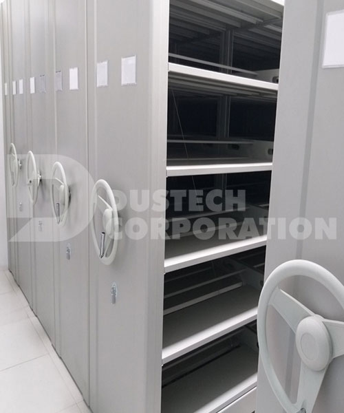 File Compactor / Mobile Shelving System for a Researching Agency in Science City of Muñoz, Nueva Ecija