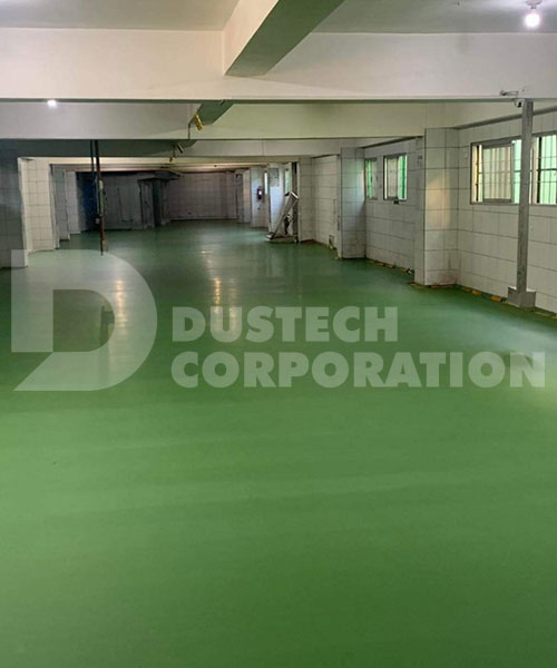 Polyurethane Flooring for a Food Manufacturing Facility in La Trinidad, Benguet