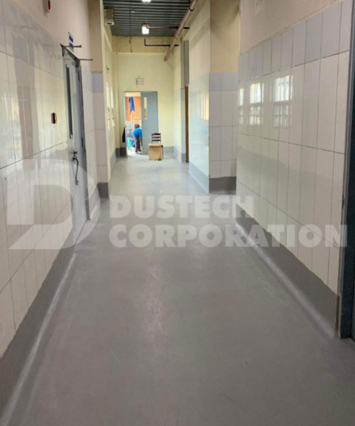 Polyurethane Flooring for a Hospital in Tuguegarao City